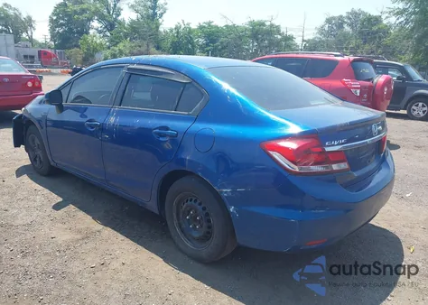 2013 Honda Civic Lx z USA, uszkodzony, nr VIN 19XFB2F53DE272915